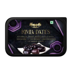 Happilo Soft Kimia Black Dates Tub 500g