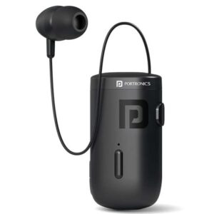 Portronics Harmonics Klip 6 Upto 30 Hours Playtime, Vibration Prompt, Bluetooth Version 5.3, Strong Clip