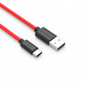 Twance T24R TPE - Type C to USB Charging & data transfer Cable, 2 M, Red