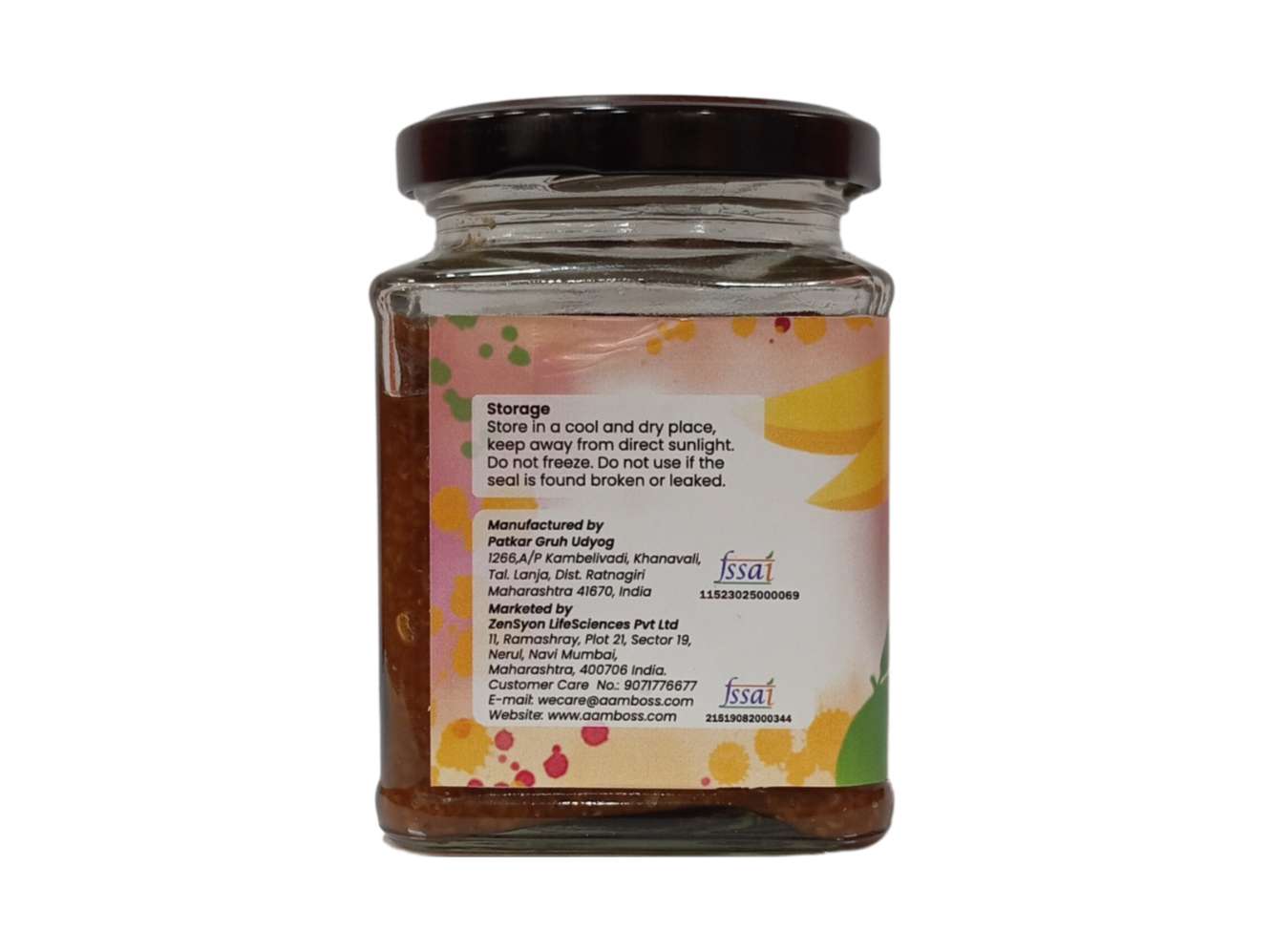 Dry Mango Pickle Aamboshi - 250 gms - Image 2