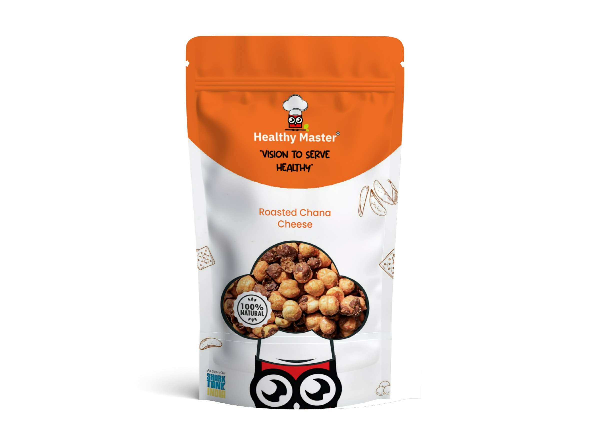 Healthy Master Roasted Cheese Chana - 500 Gram
