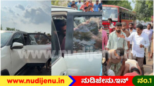 ಆಪದ್ಬಾಂಧವ | ಅಪಘಾತಕ್ಕೀಡಾದ ಗಾಯಾಳುವನ್ನು ತಮ್ಮದೇ ಕಾರಿನಲ್ಲಿ ಆಸ್ಪತ್ರೆಗೆ ಸೇರಿಸಿದ ಶಾಸಕ ಭೀಮಣ್ಣ ನಾಯ್ಕ!