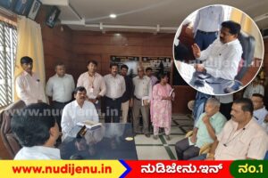 ಶಿರಸಿ ನಗರಸಭೆಗೆ ಶಾಸಕ ಭೀಮಣ್ಣ ನಾಯ್ಕ ದಿಢೀರ್ ಭೇಟಿ: ಏಜೆಂಟರ ಹಾವಳಿಗೆ ಬ್ರೇಕ್ ಹಾಕಲು ಸೂಚನೆ