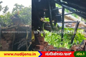 Ankola: ಮನೆ ಮೇಲೆ ಉರುಳಿದ ಬೃಹತ್ ಮರ, ಸ್ವಲ್ಪದರಲ್ಲೇ ಪಾರಾದ ಕುಟುಂಬ!